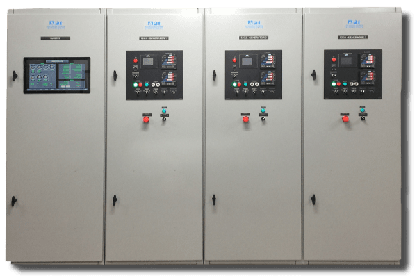 Automatic paralleling Switchgear Control Panel
