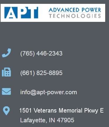 APT-Advanced-Power-Technologies-location-1501-Veterans-Memorial-Parkway-East-Lafayette-Indiana-47905-New-Contact-Footer